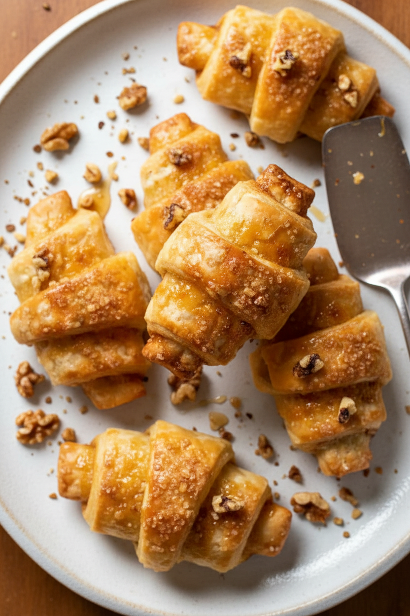 Cinnamon Walnut Swirl Pastries