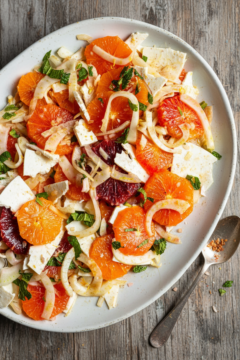 Citrus Fennel Salad with Toasted Spice
