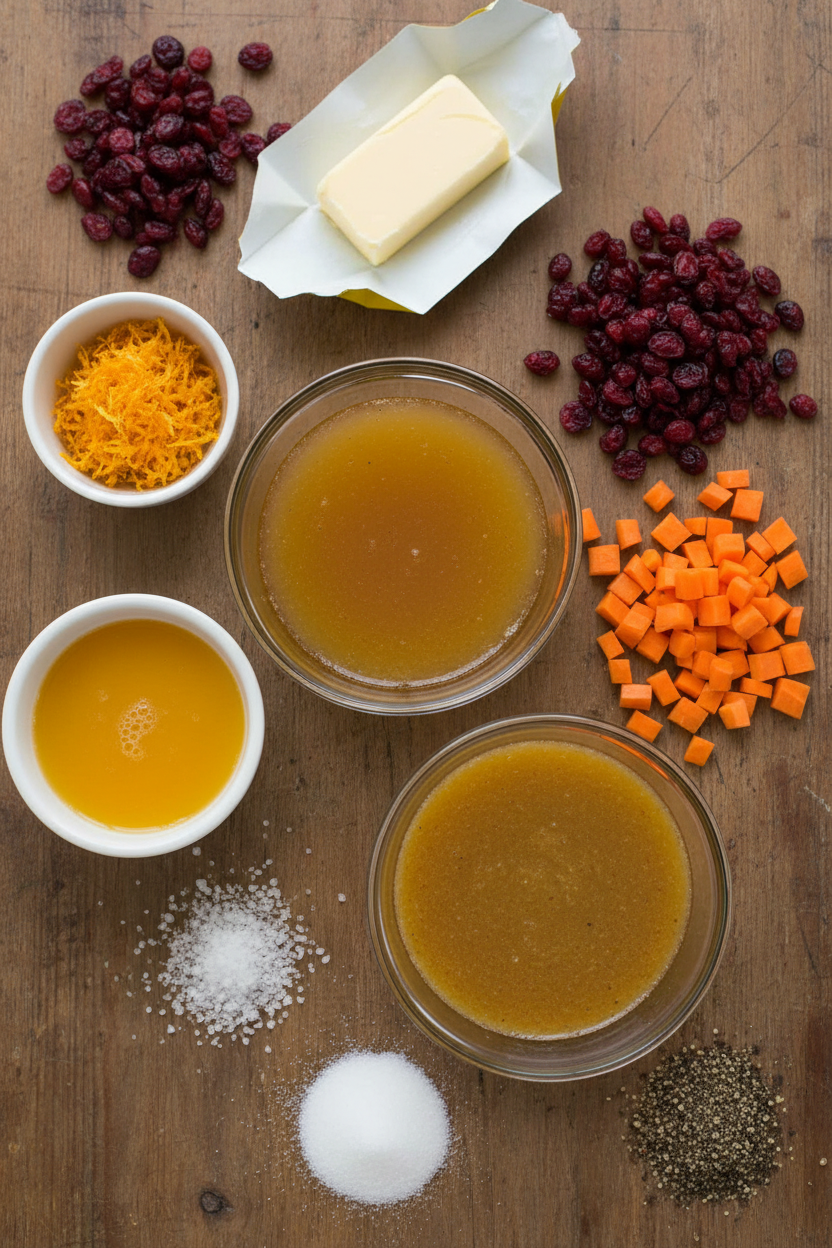 Citrus Glazed Carrots with Cranberries