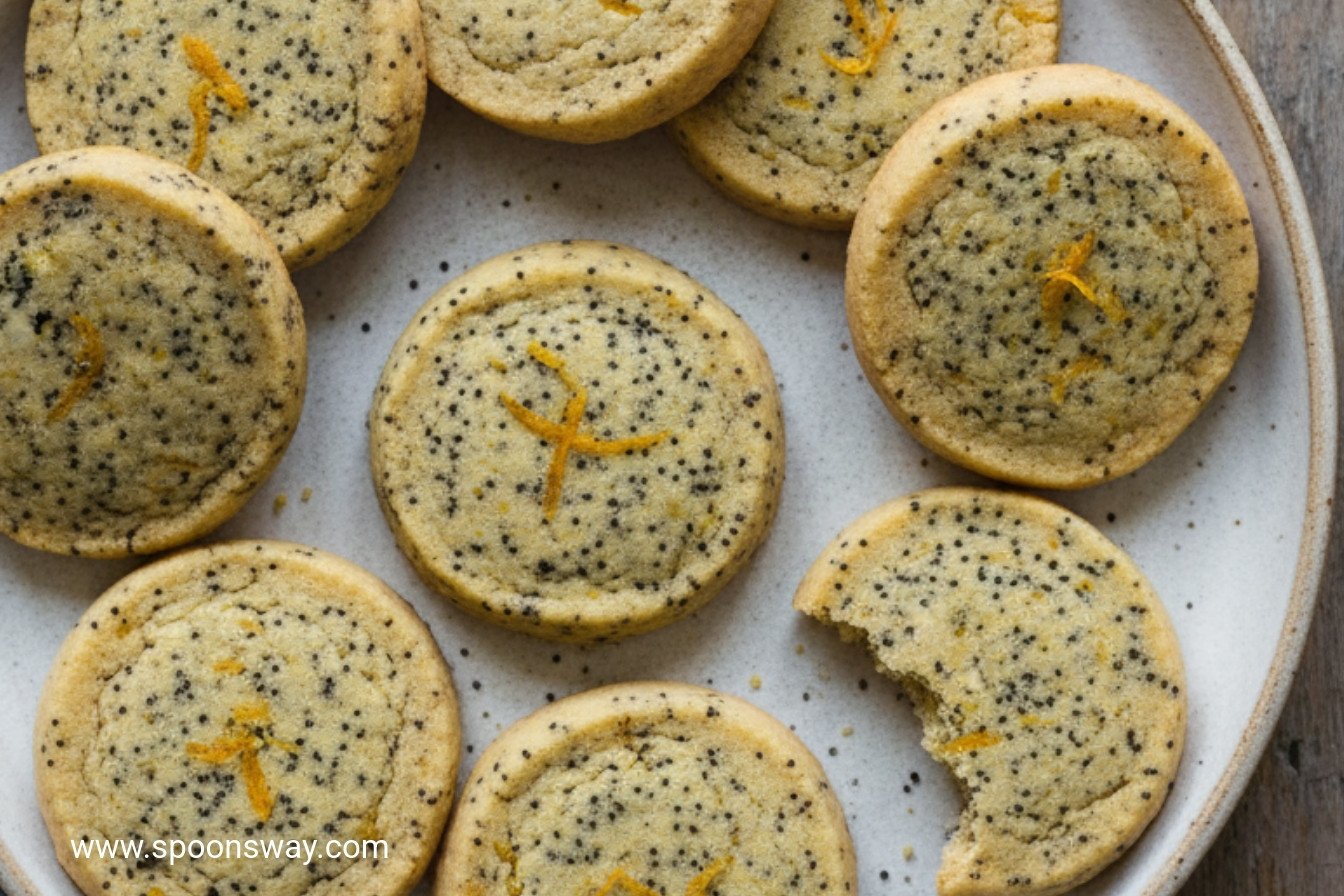 Citrus Poppy Seed Icebox Cookies