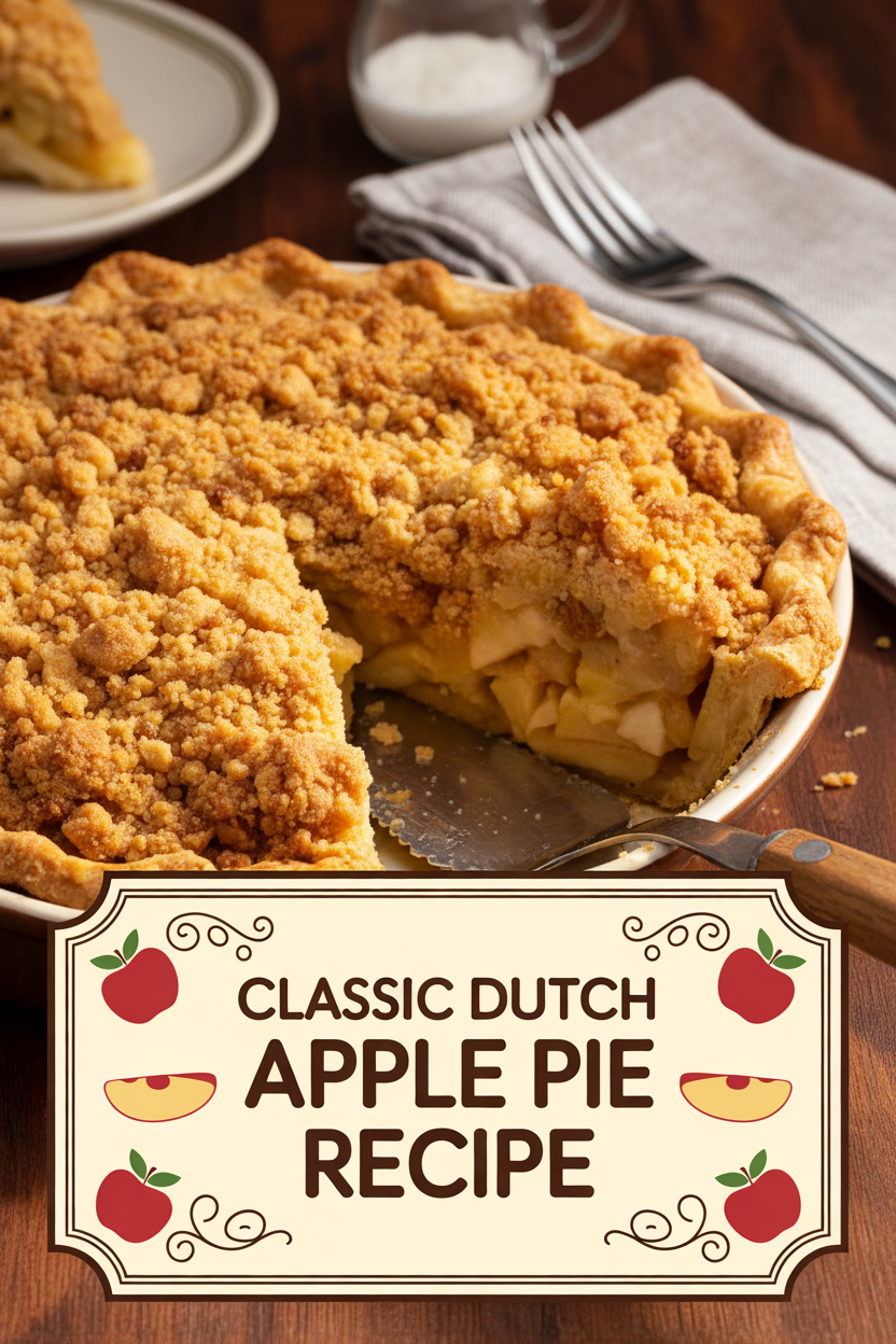 Classic Dutch Apple Pie Recipe