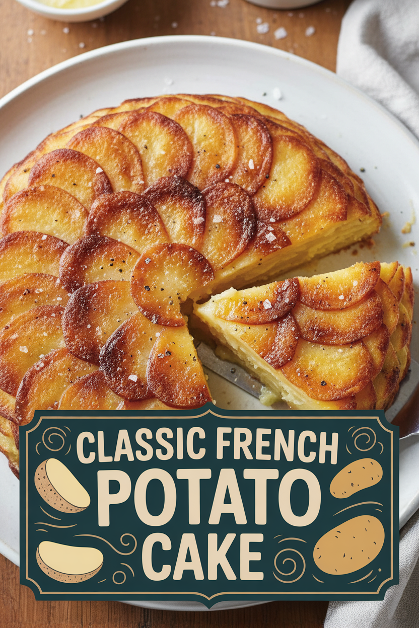 Classic French Potato Cake