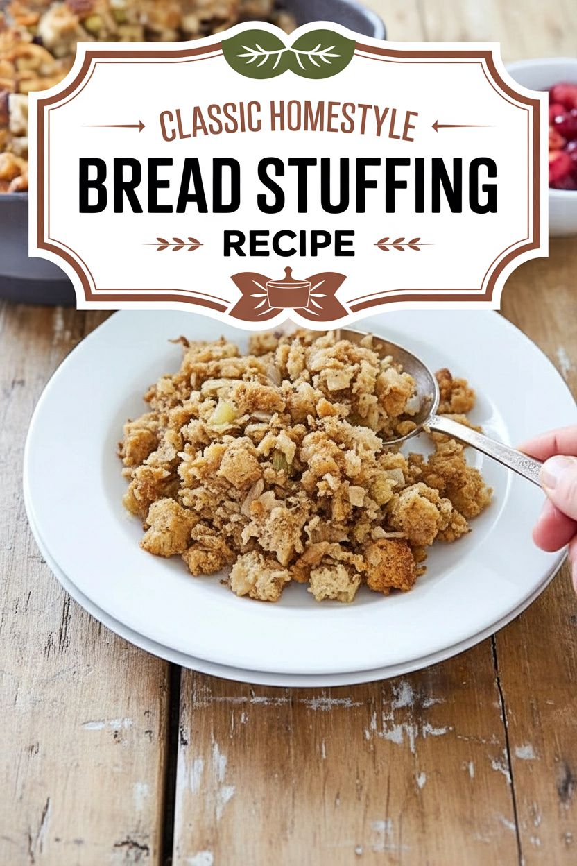 Classic Homestyle Bread Stuffing Recipe