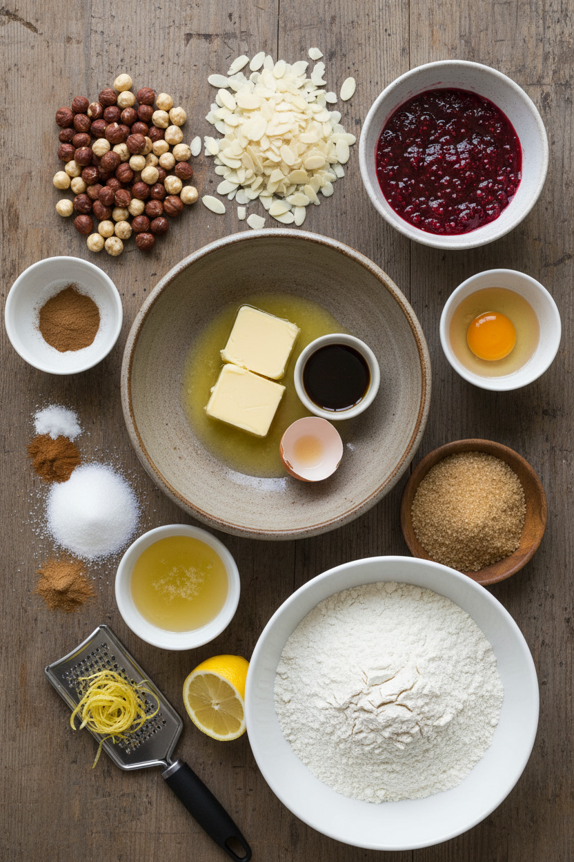 Classic Raspberry Almond Tart
