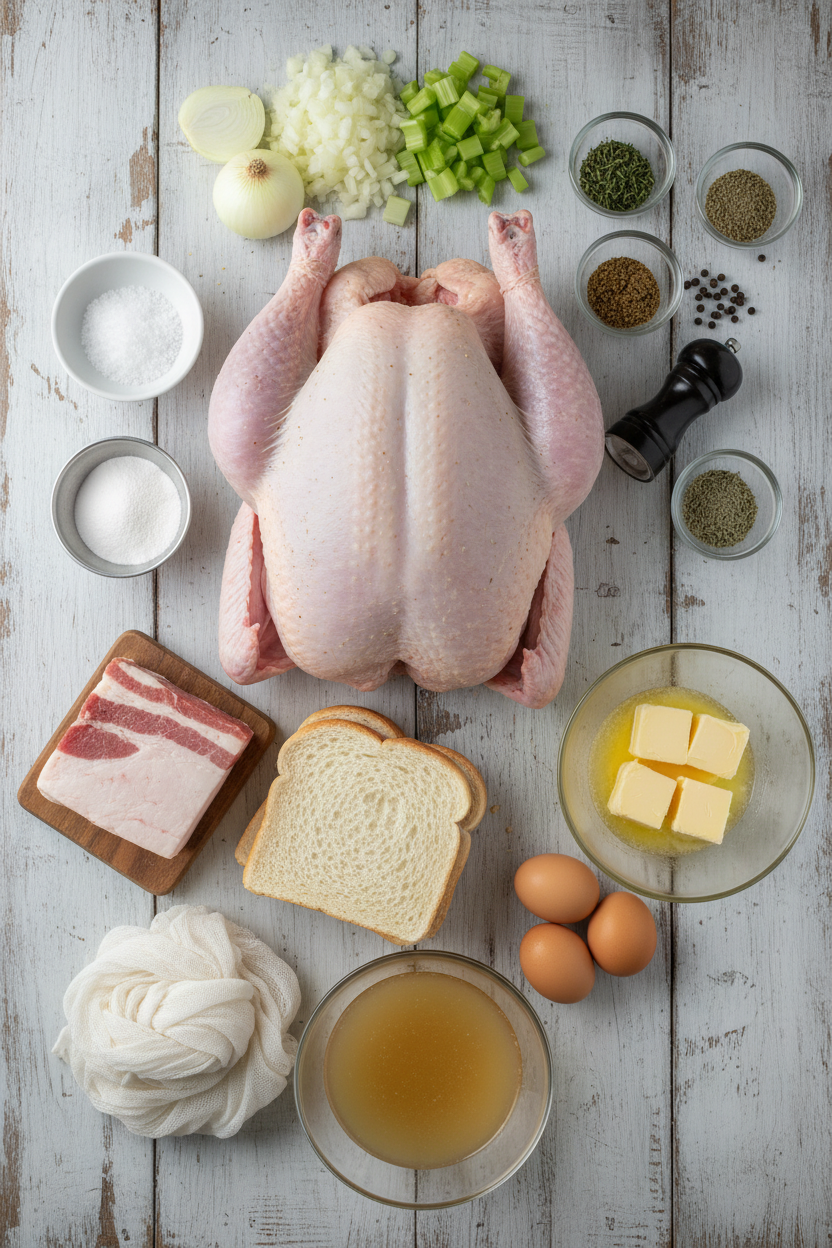 Classic Roast Turkey with Savory Stuffing