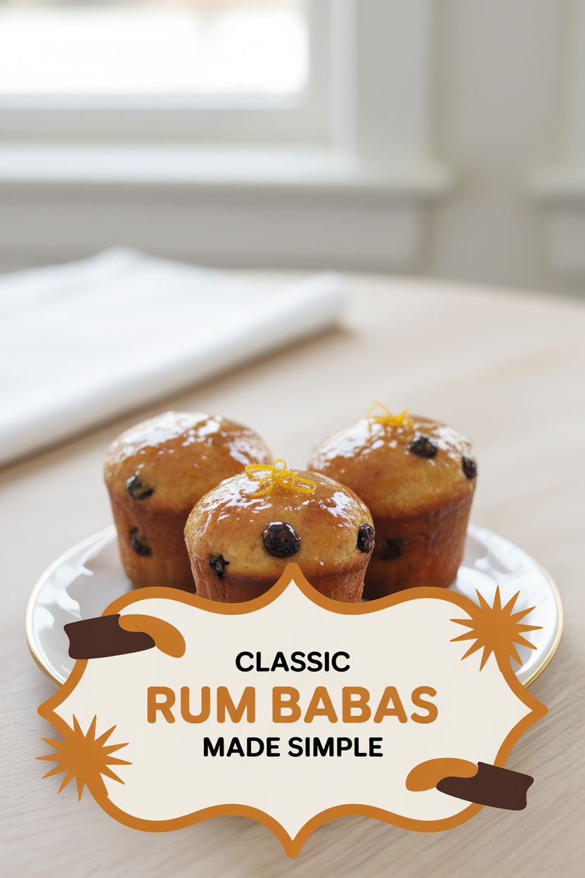 Classic Rum Babas Made Simple