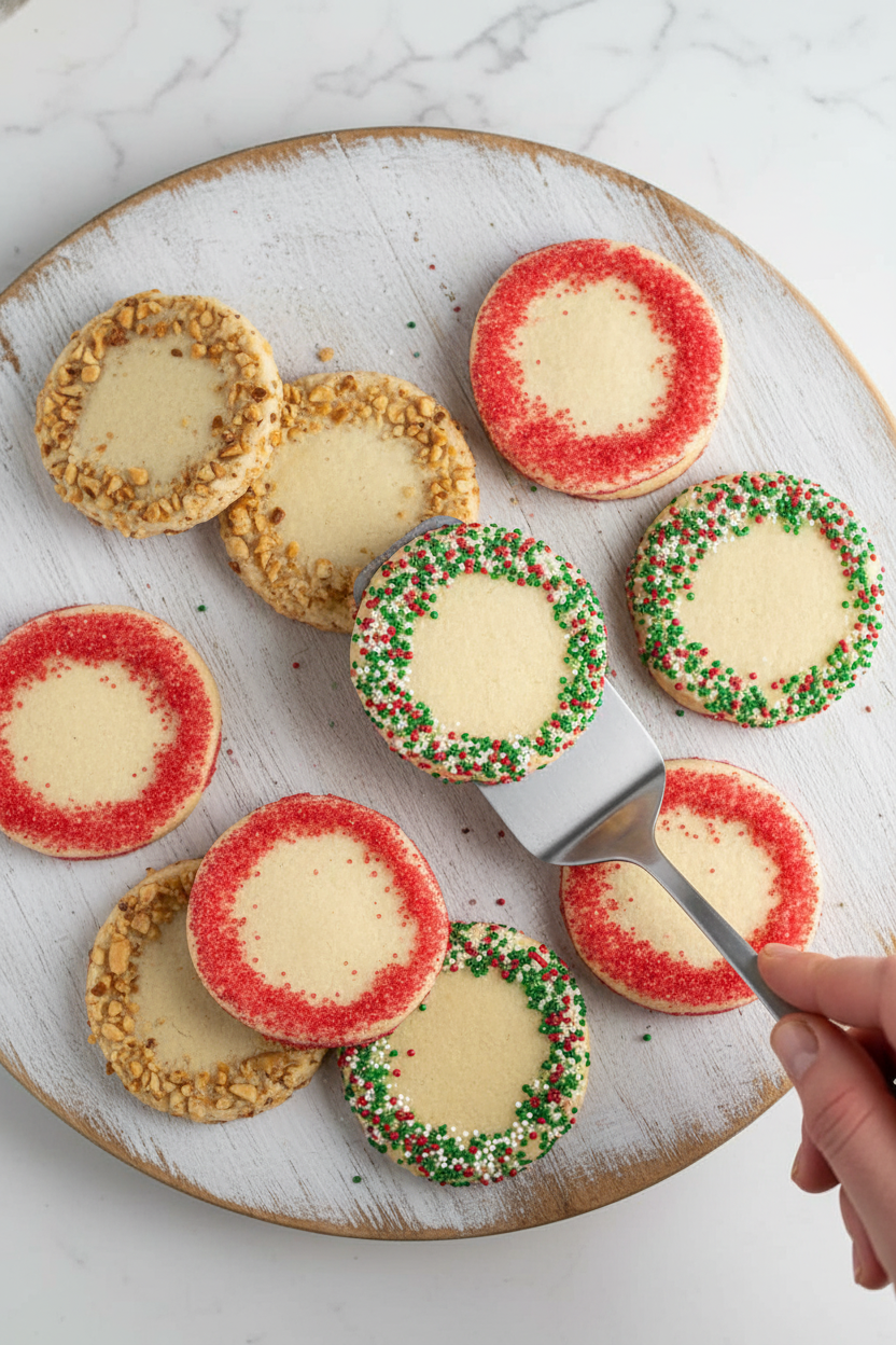 Classic Vanilla Icebox Slice and Bake Cookies