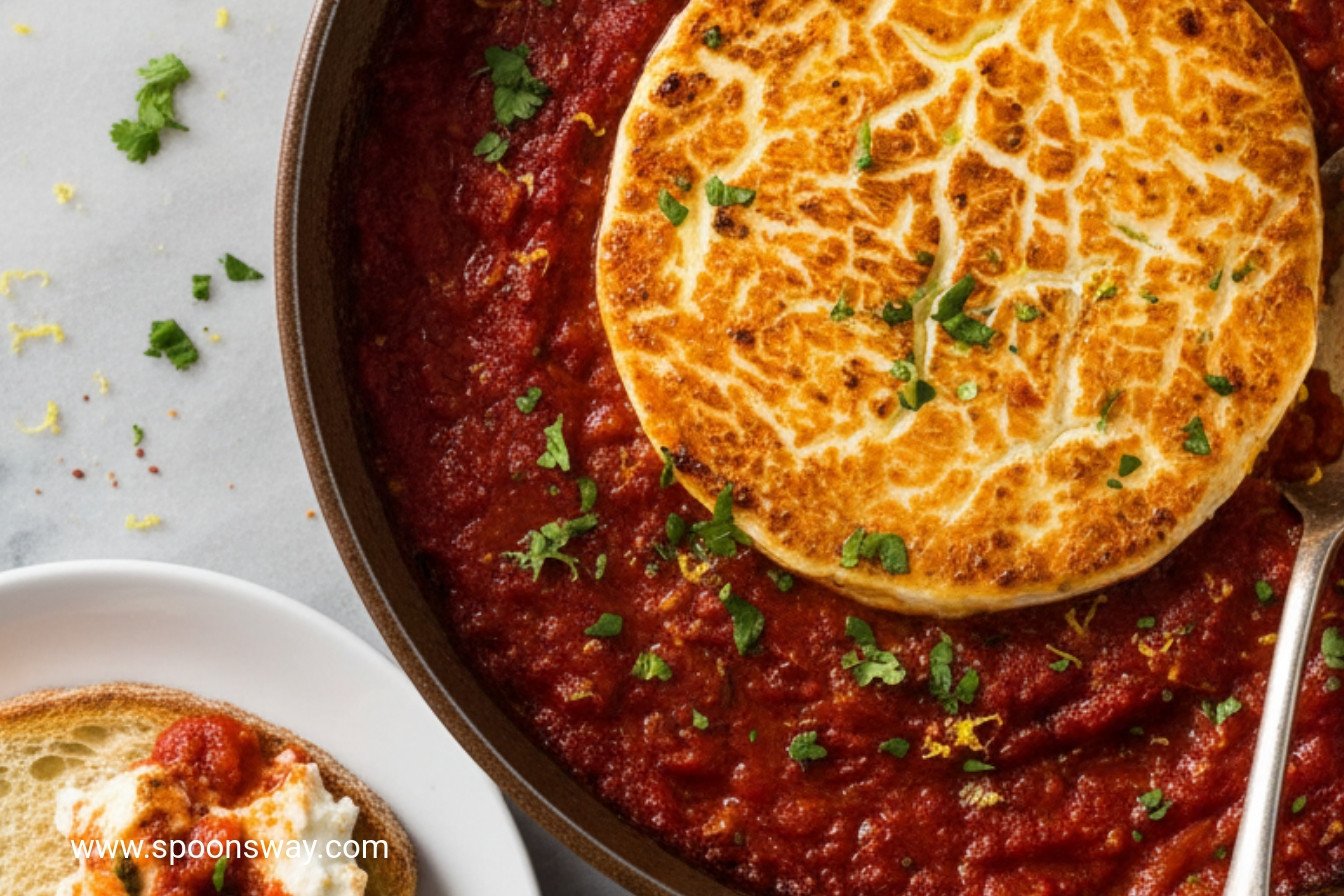 Creamy Baked Goat Cheese Appetizer