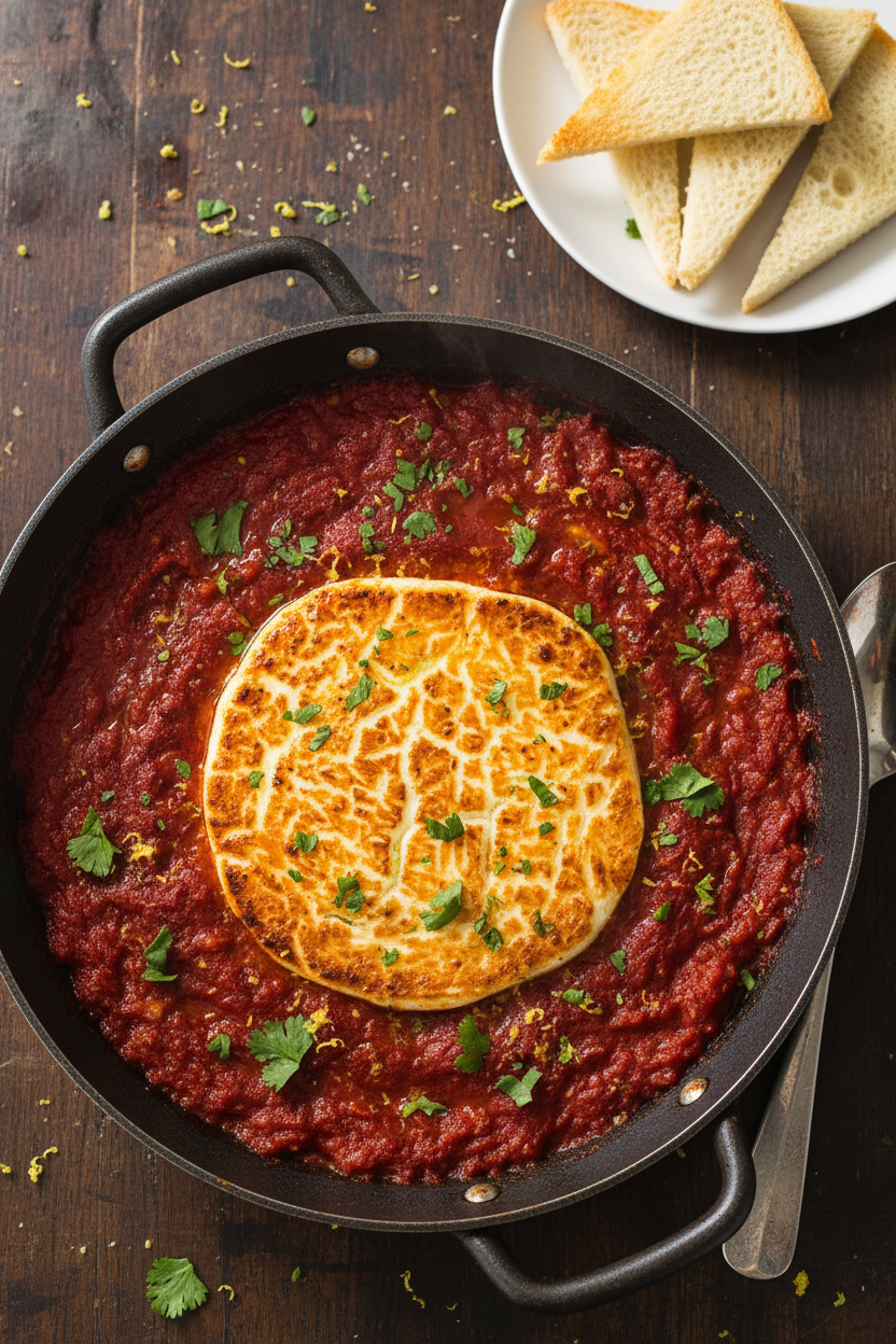 Creamy Baked Goat Cheese Dip