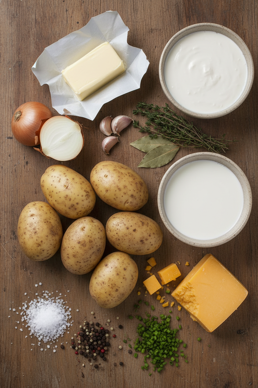 Creamy Baked Potato Casserole