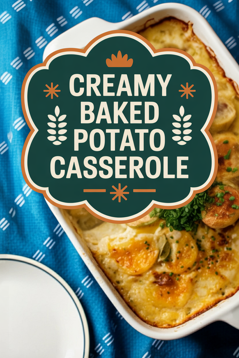Creamy Baked Potato Casserole