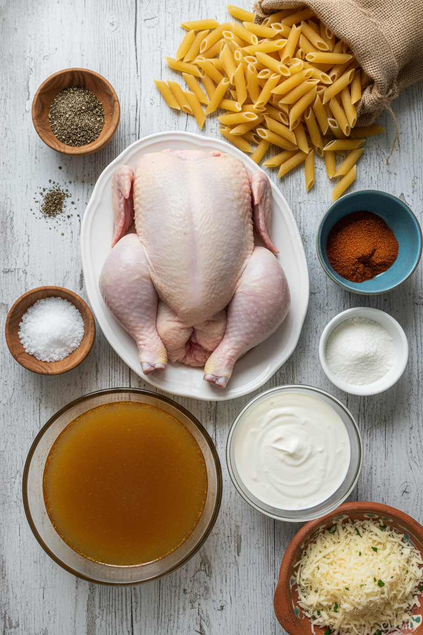 Creamy Cajun Ranch Chicken Pasta Recipe