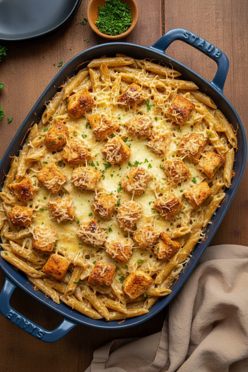 Creamy Cajun Ranch Chicken Pasta Recipe