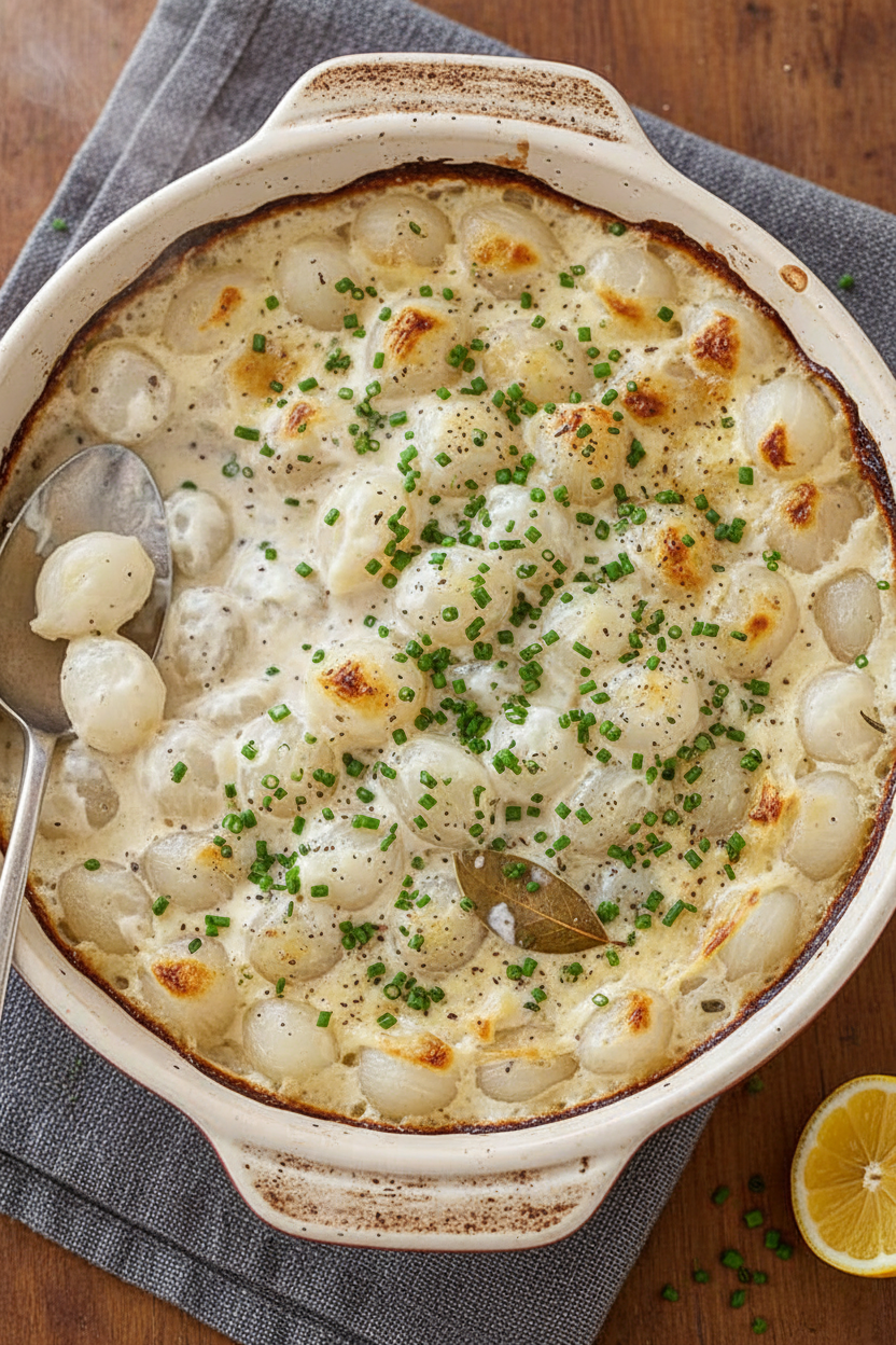 Creamy Caramelized Onion Side Dish