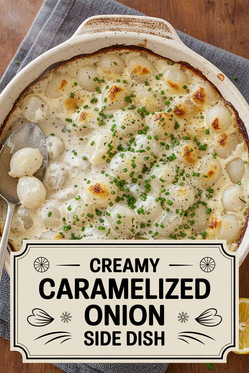 Creamy Caramelized Onion Side Dish