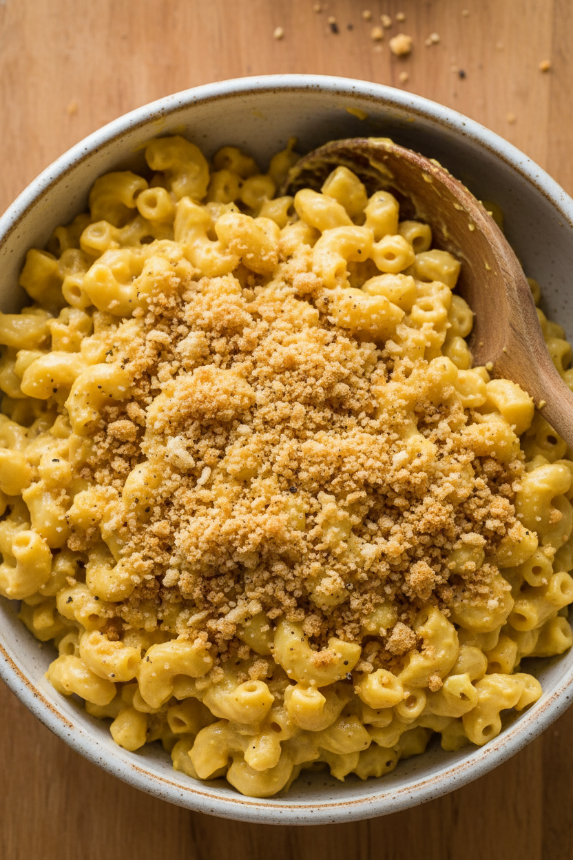 Creamy Cashew Macaroni and Cheese