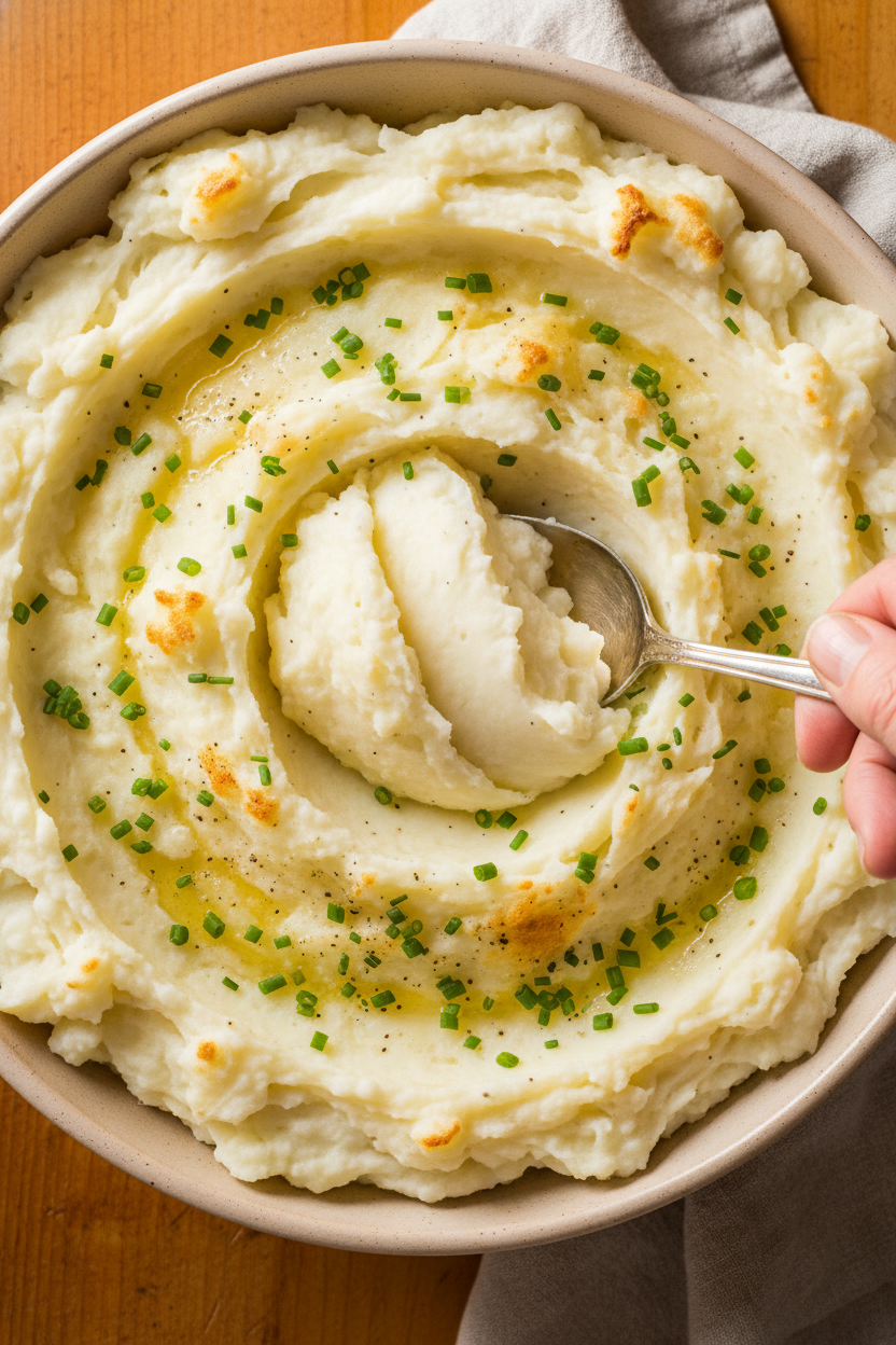 Creamy Garlic Mashed Potato Perfection
