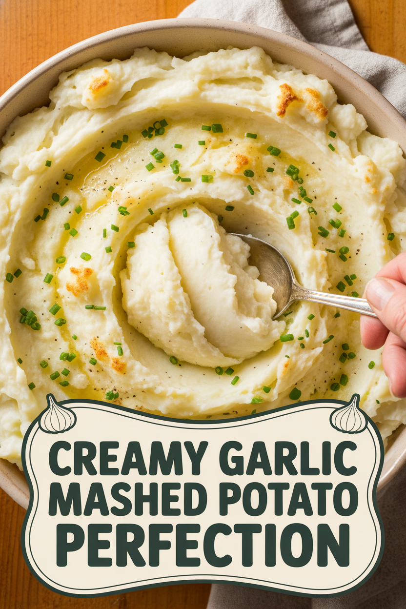 Creamy Garlic Mashed Potato Perfection