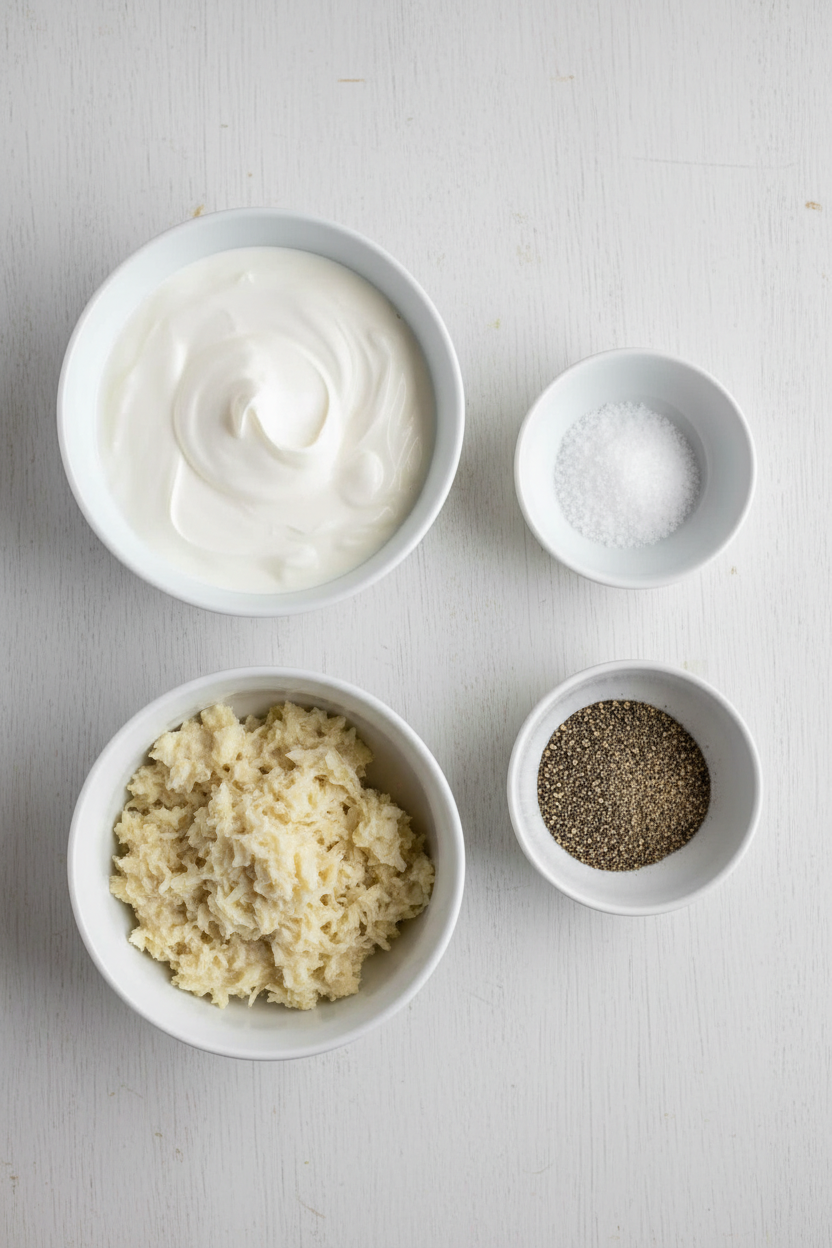 Creamy Horseradish Sauce Recipe