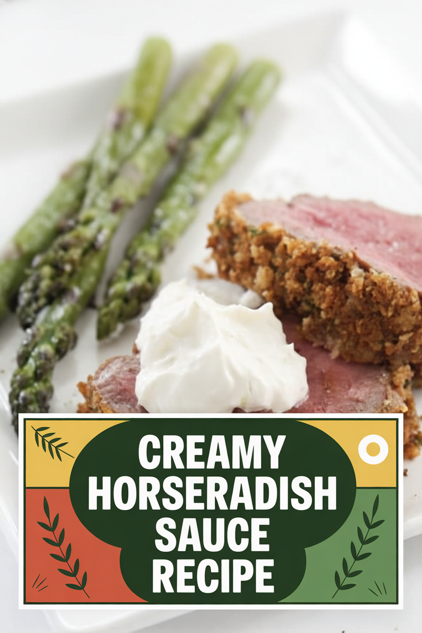 Creamy Horseradish Sauce Recipe