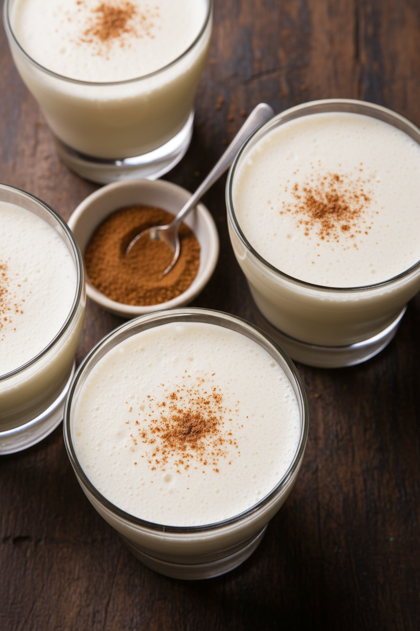 Creamy Nonalcoholic Holiday Eggnog