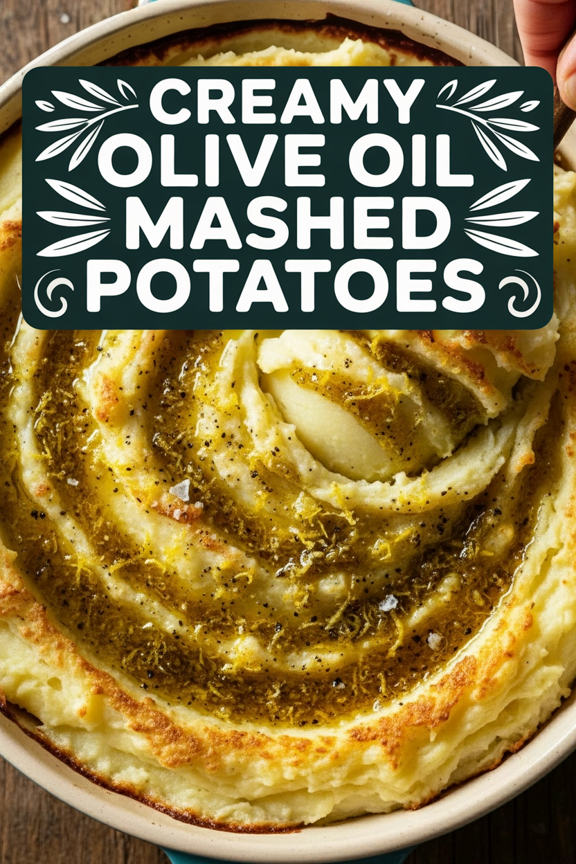 Creamy Olive Oil Mashed Potatoes