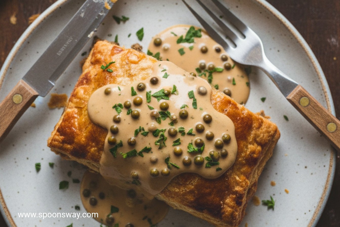 Creamy Peppercorn Sauce with Fresh Herbs