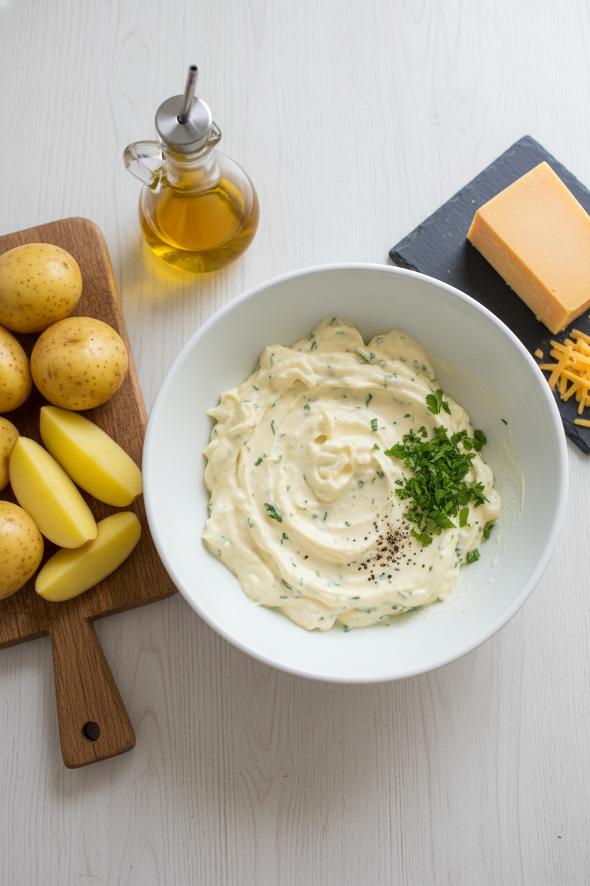 Creamy Ranch Roasted Potatoes