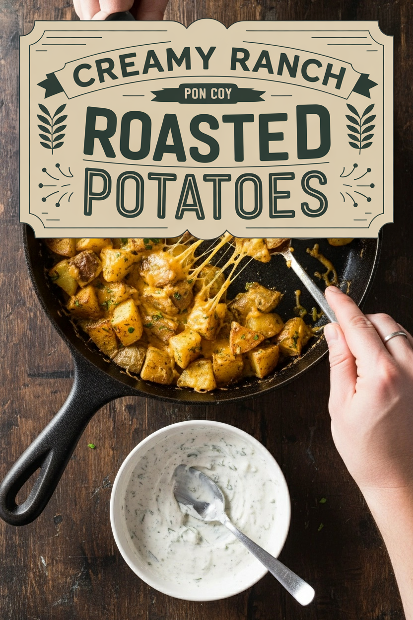 Creamy Ranch Roasted Potatoes