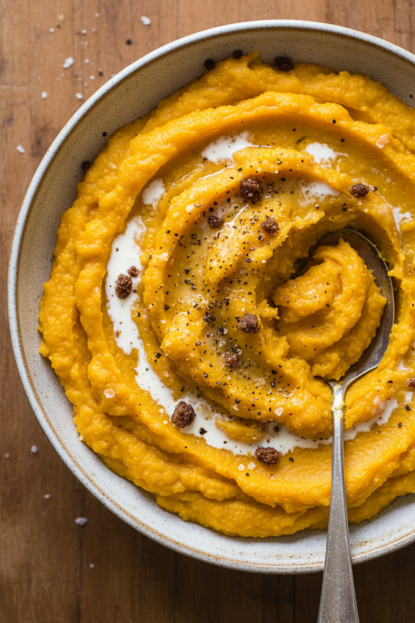 Creamy Slow Cooker Butternut Squash