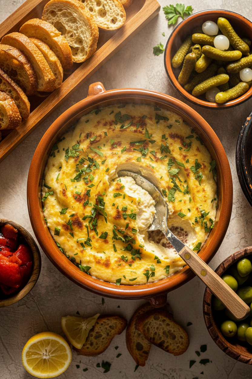 Creamy Whipped Salt Cod Spread