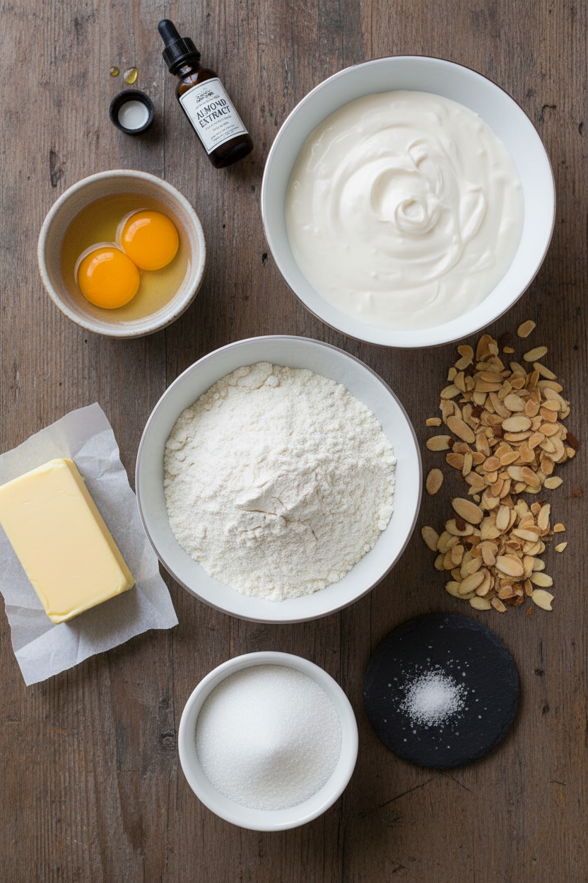 Crisp Buttery Almond Spritz Wreaths