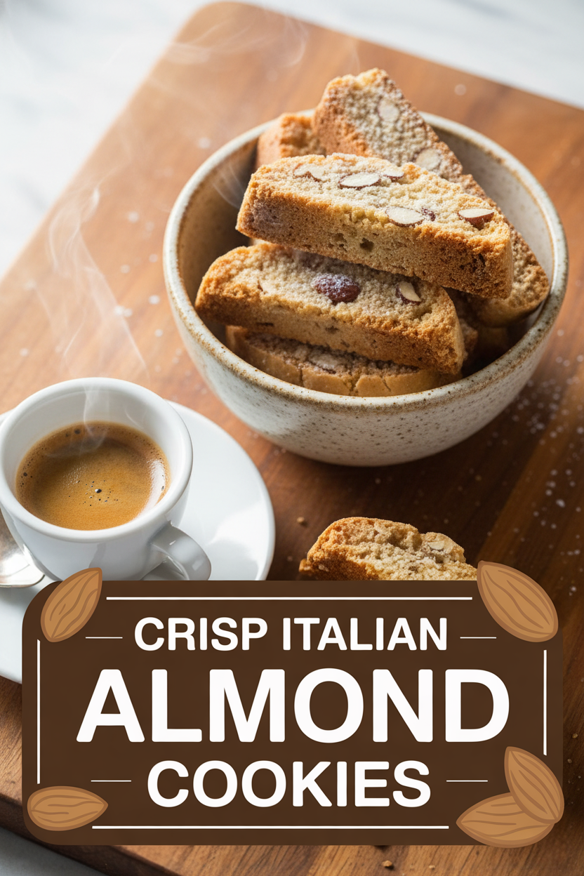 Crisp Italian Almond Cookies