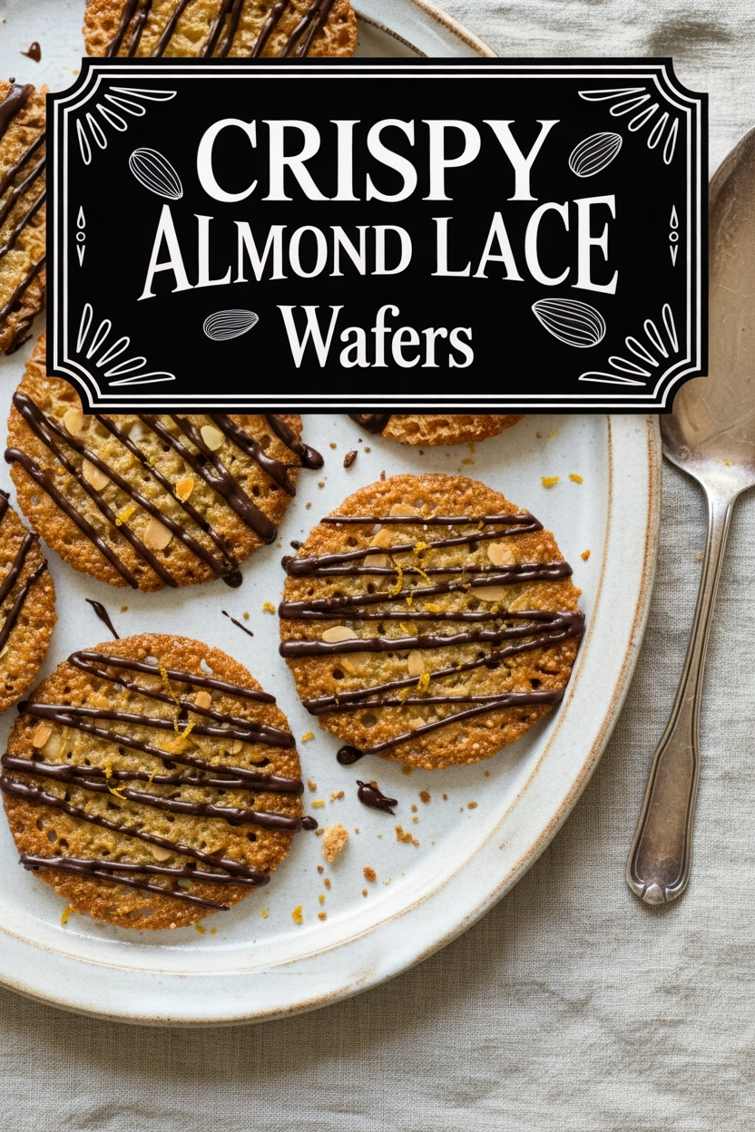 Crispy Almond Lace Wafers