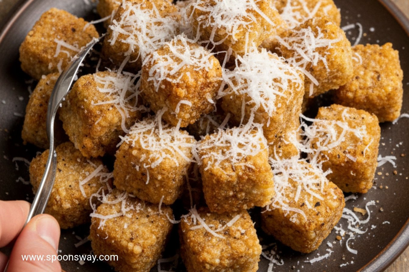 Crispy Cheese and Pepper Fritters