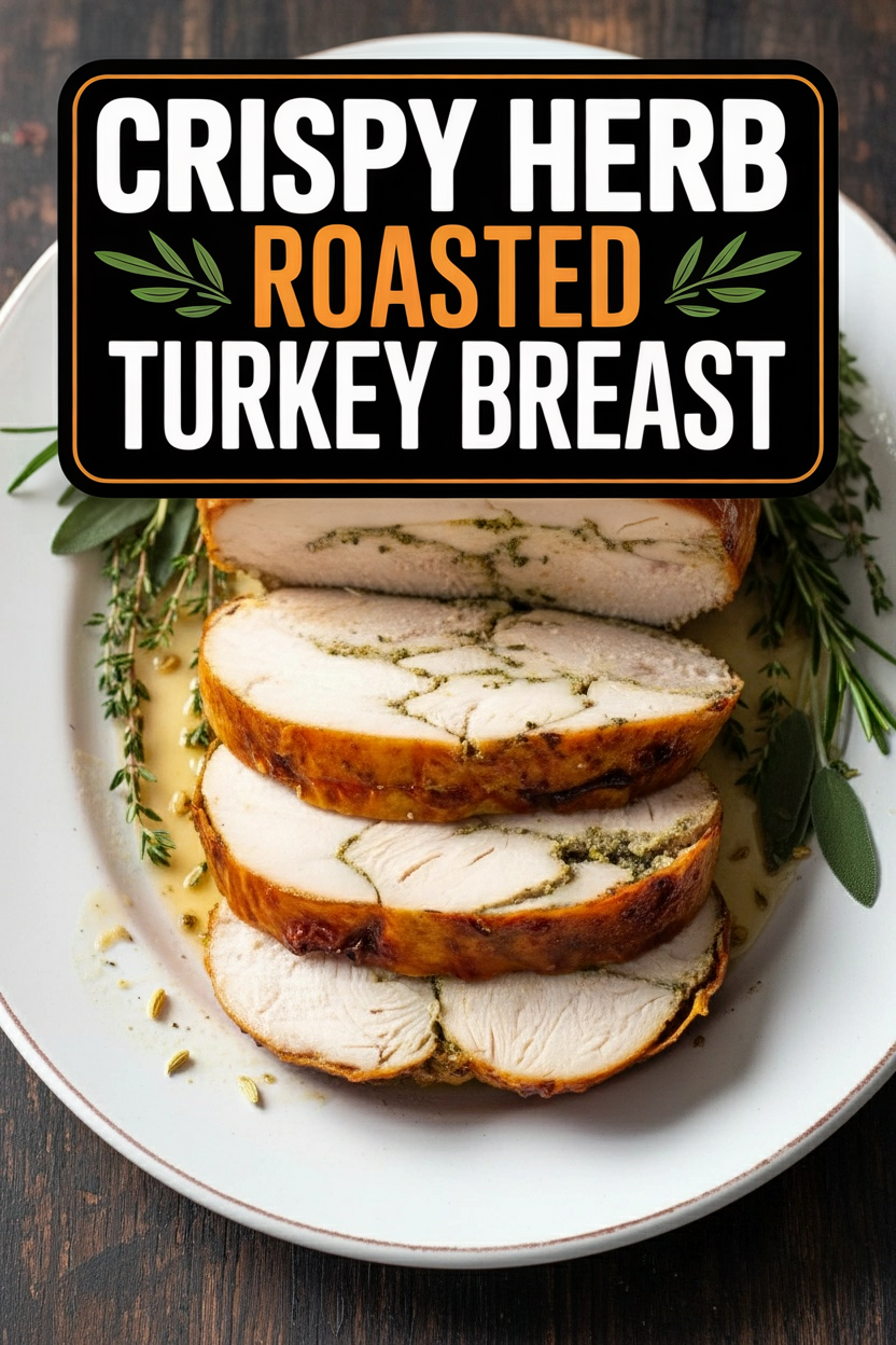 Crispy Herb Roasted Turkey Breast