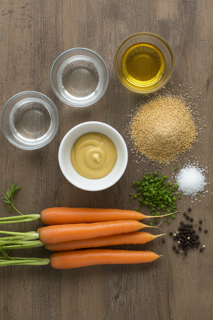 Crispy Mustard Crumb Skillet Carrots