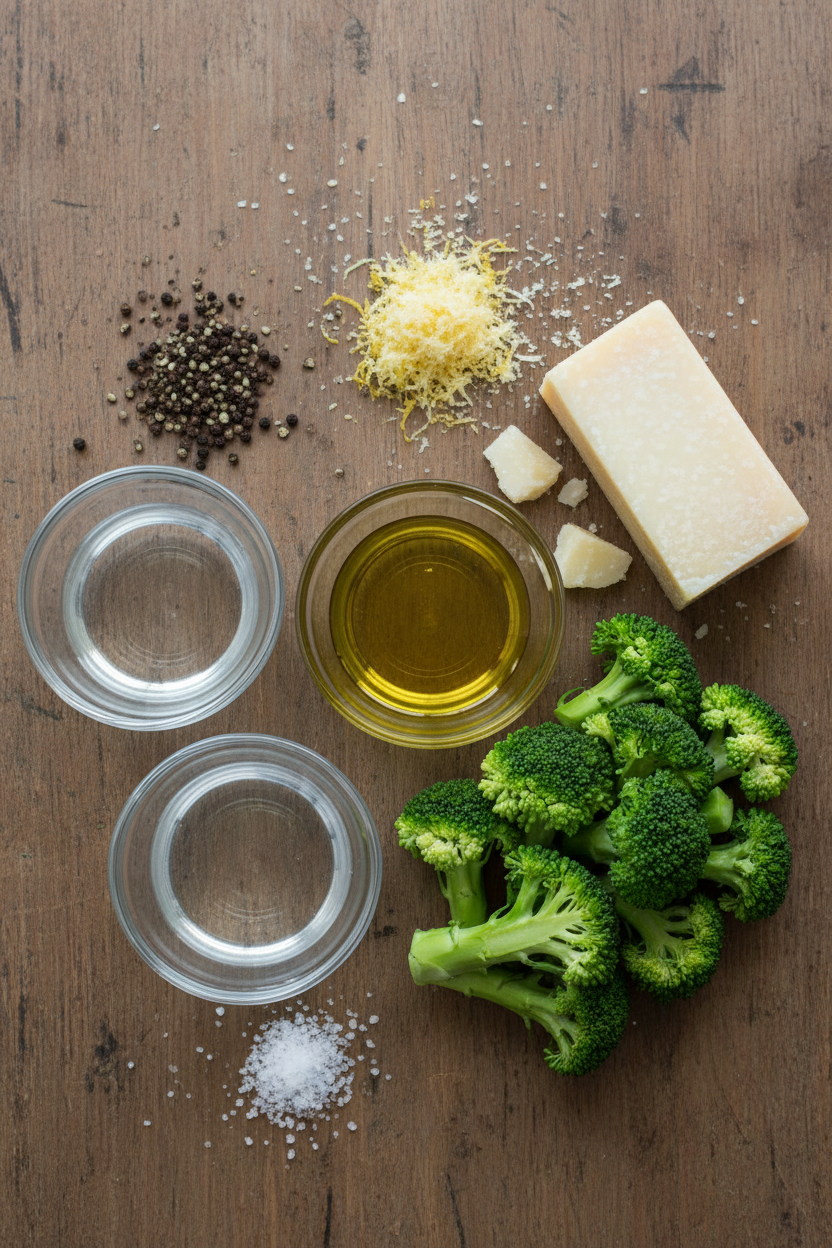 Crispy Parmesan Black Pepper Broccoli