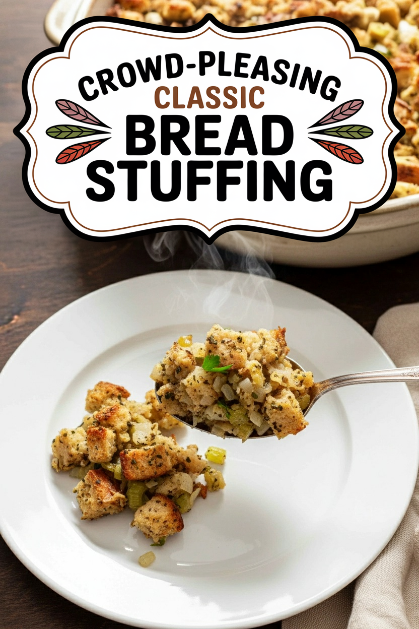 Crowd-Pleasing Classic Bread Stuffing