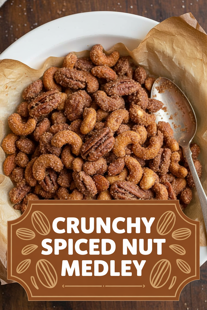 Crunchy Spiced Nut Medley