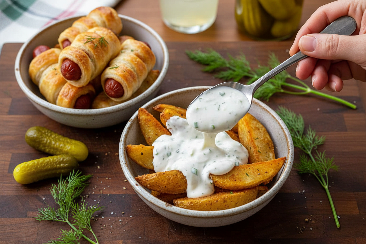 Dill Pickle Ranch Dressing and Dip
