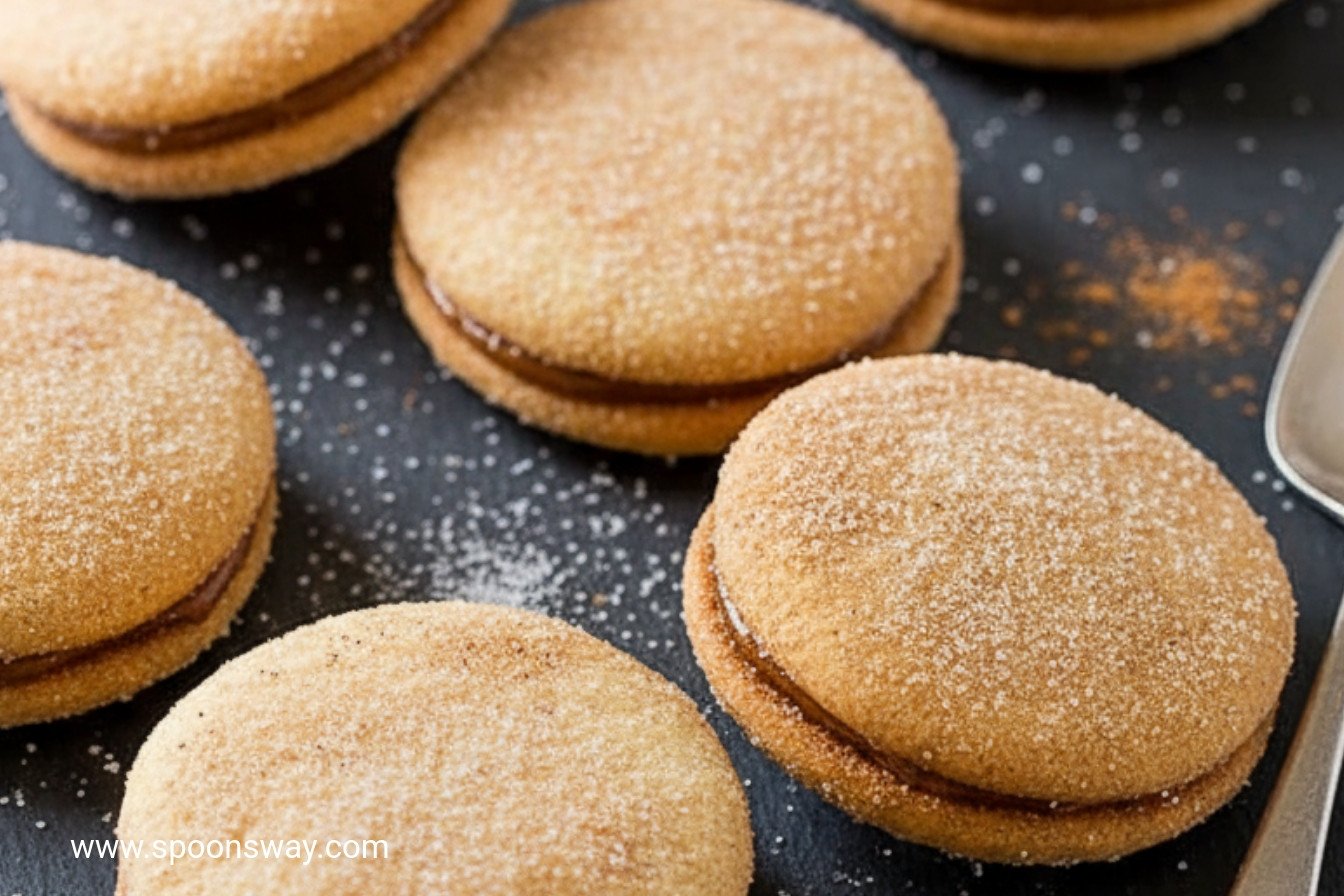 Dulce de Leche Cinnamon Sandwich Cookies