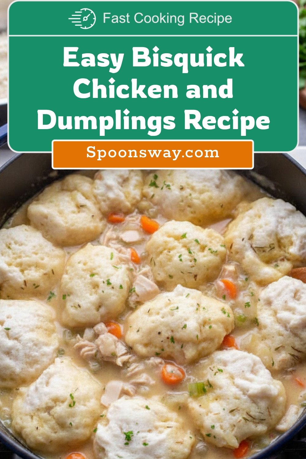 Easy Bisquick Chicken and Dumplings Recipe