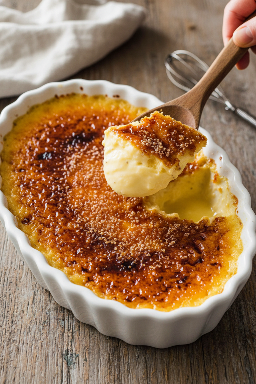 Easy Family-Style Creme Brulee
