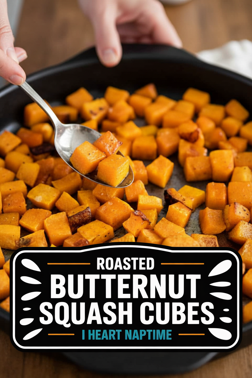 Easy Roasted Butternut Squash Cubes Recipe