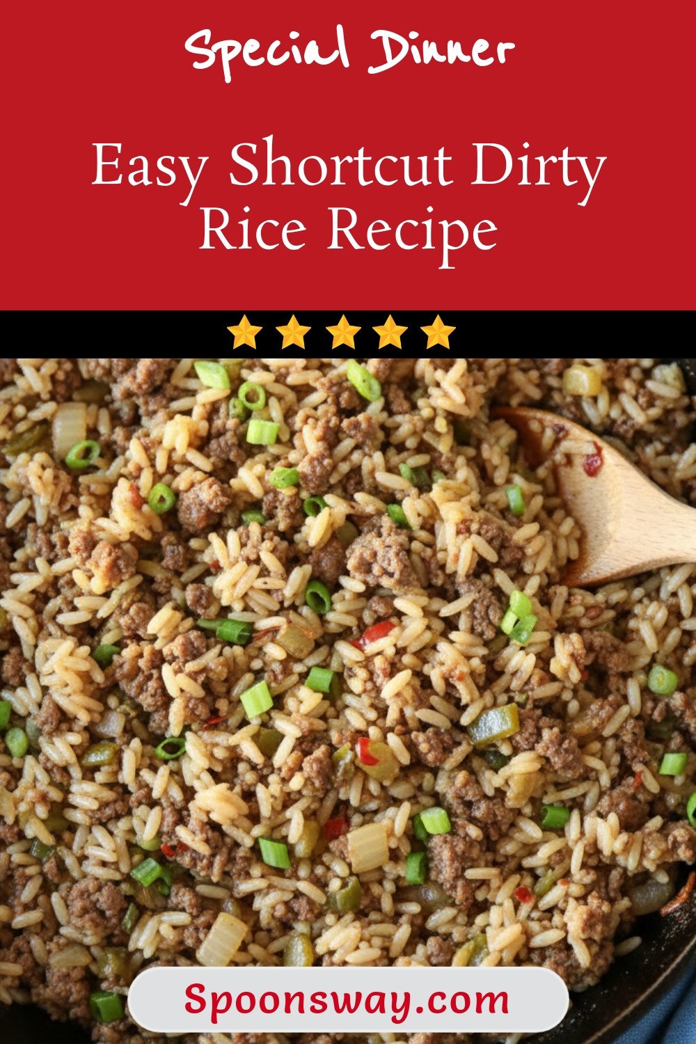 Easy Shortcut Dirty Rice Recipe