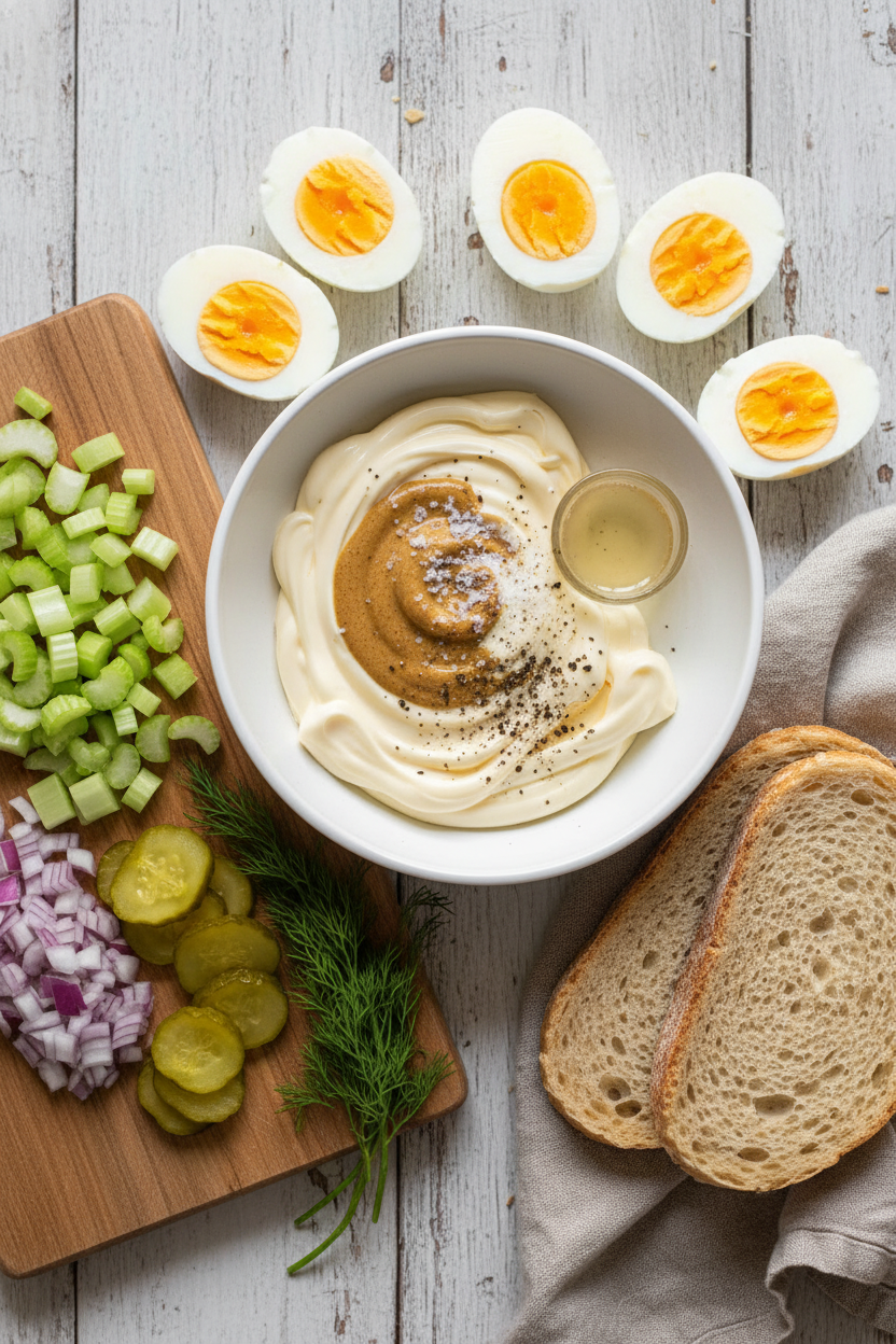 Easy and Delicious Egg Salad Sandwich Recipe