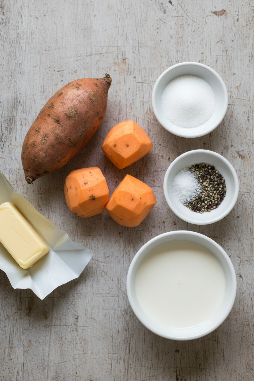 Effortless Slow Cooker Sweet Potato Mash