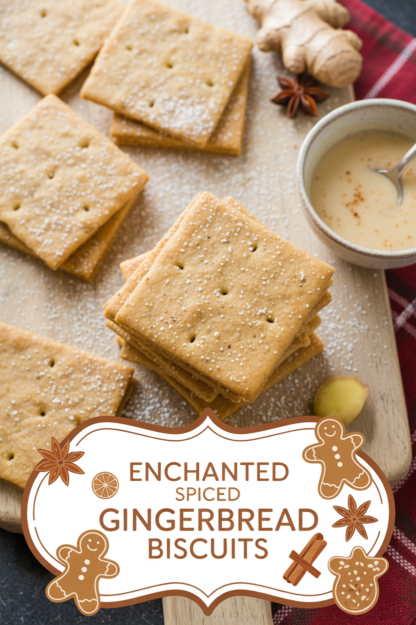 Enchanted Spiced Gingerbread Biscuits