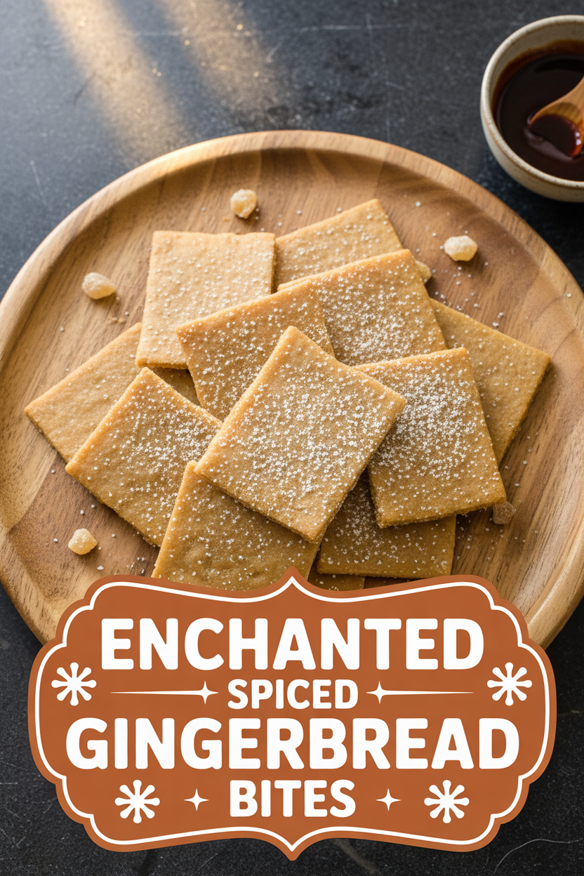 Enchanted Spiced Gingerbread Bites